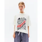 Футболка БИЧ Мечты молочная