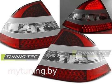 Задние фонари red white led для Mercedes S W220