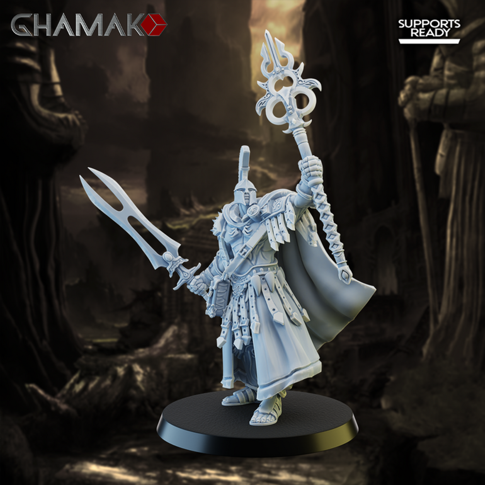Grand Alliance Order Stormcast Eternal Evocators Воитель-маг №1 миниатюра для dnd, днд, pathfinder, фентези, Настольная игра, НРИ, Варгейм, РПГ