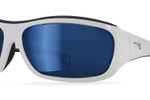 Спортивные очки LiP Tide / Stone White - Black / Zeiss / PA Polarized / Gun Blue Smoke
