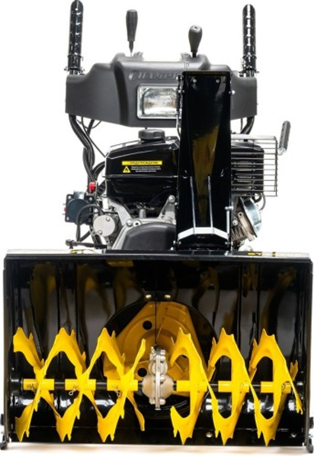 Снегоуборщик бензиновый электростартер выброс 15 м CHAMPION ST1376E