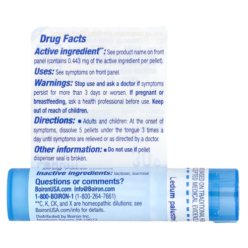 Boiron, Багульник болотный, 30C, 80 гранул