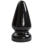Большая анальная пробка Titanmen Tools Butt Plug 3.75 Diameter Ass Servant - 19 см. (Цвет: черный)