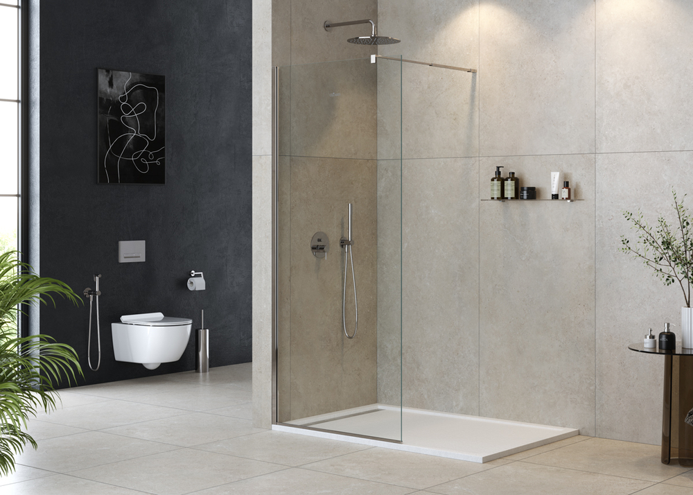 Душевая перегородка Cezares LIBERTA-L-1-105-C-Cr