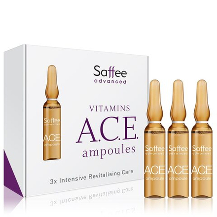 Saffee Advanced Vitamins A.C.E. Ampoules - ампулы - стартовый набор для трехдневного ухода с витаминами А, С и Е /   3x2  ml  / GTIN 2800018369353