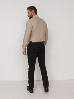 Рубашка классическая с длинным рукавом приталенная