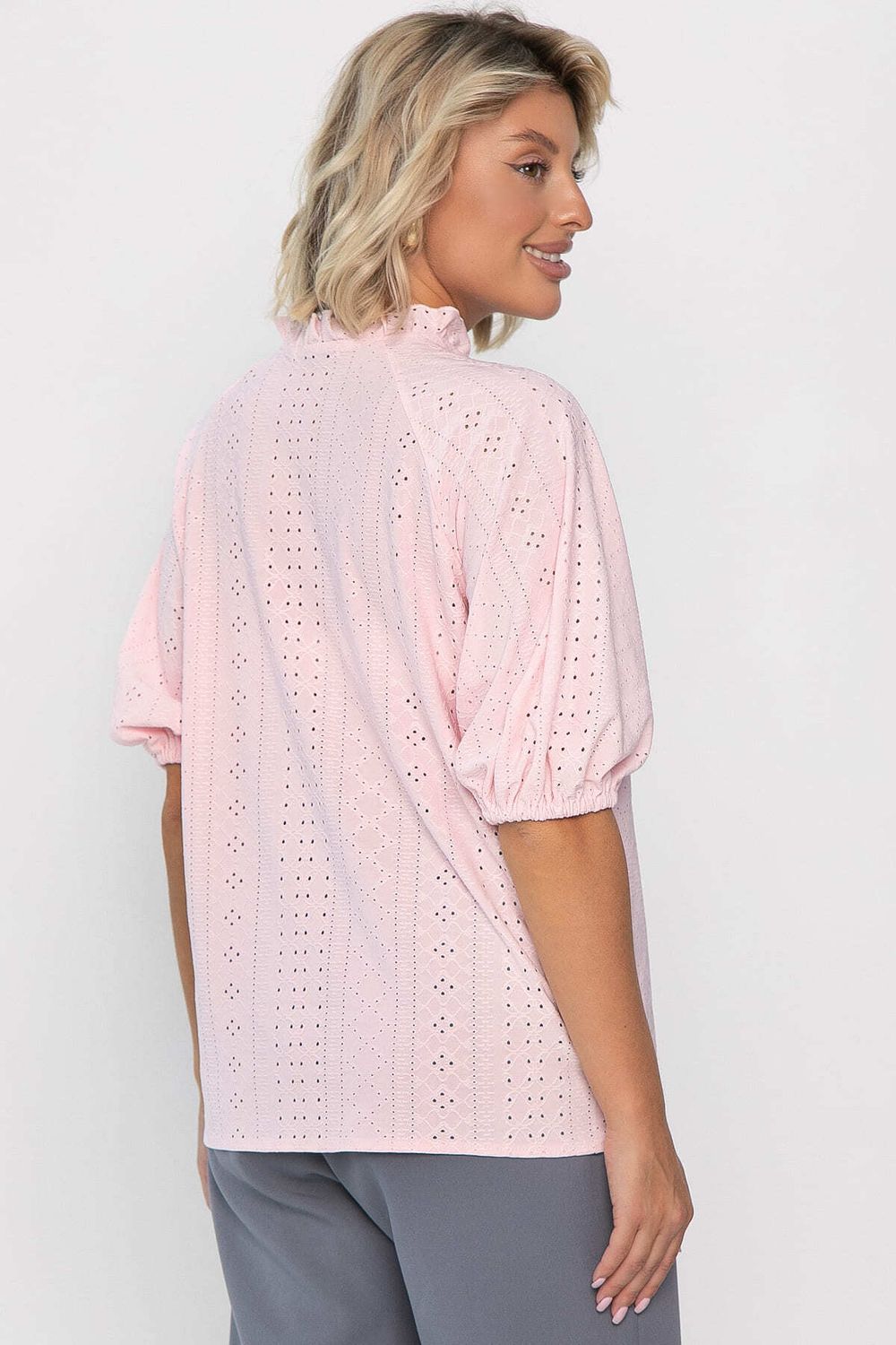 Блуза Люция (розовый пломбир) Б14181-45М LT Collection