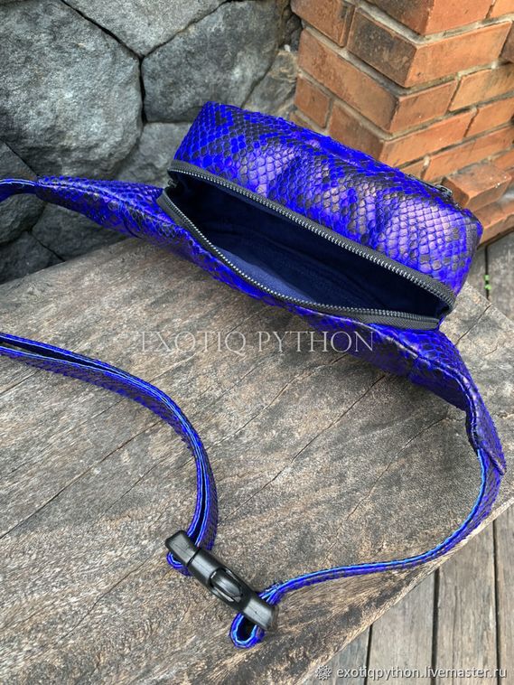 Сумка мужская из кожи питона BG-407