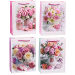 Пакет подарочный «Невероятный букет» 18*24*8,5 см, микс