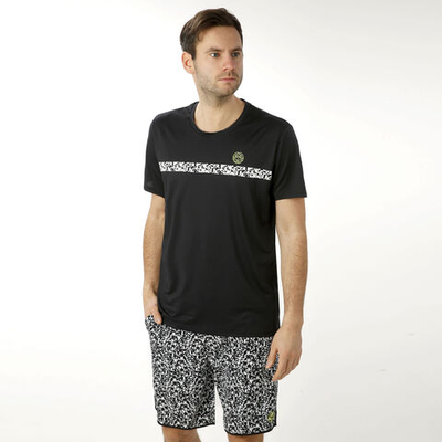 Мужское теннисное поло BIDI BADU Aime Tech T-Shirt Special Edition Men - Black, White