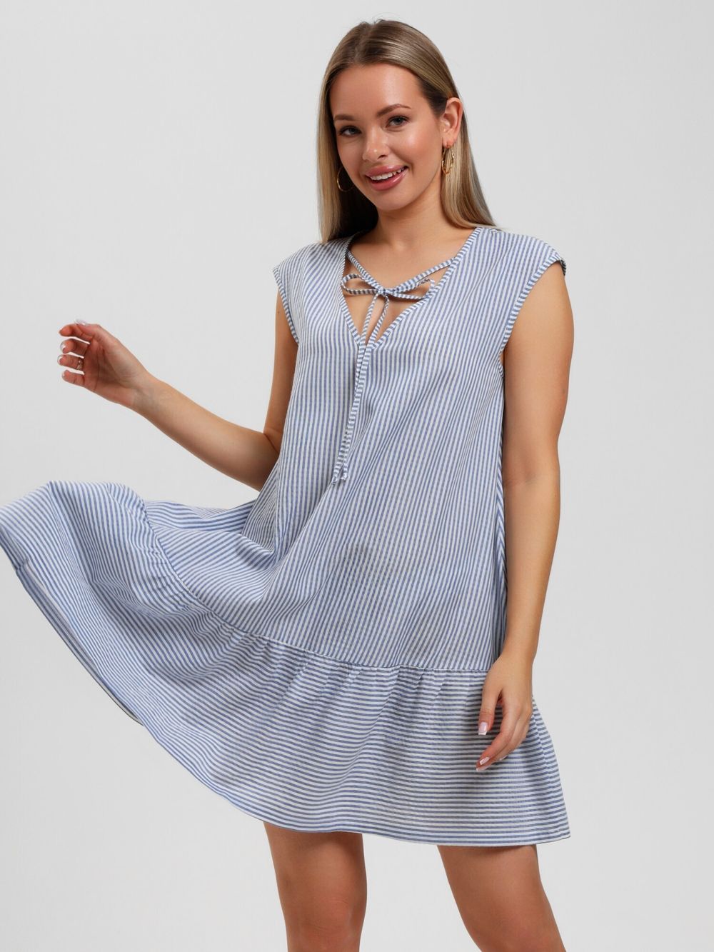 Платье Валерия-2 Виотекс ГОЛУБОЙ (Акция)