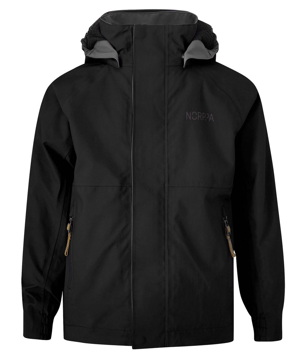 Детская куртка KADI NORPPA на флисе черный