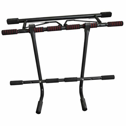 Дверной турник DFC SPORTSTECH KS500 со станцией для отжиманий на брусьях