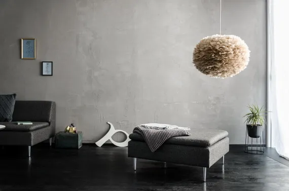 Плафон Umage EOS Large Ø60х40 см, светло-розовый