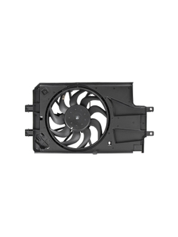 Вентилятор радиатора в сборе (2 контакта) для ВАЗ 2190 2192 2194 GANZ GIC06483