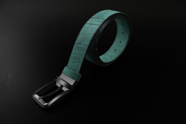 Ремень хаки коньяк (заказная работа)