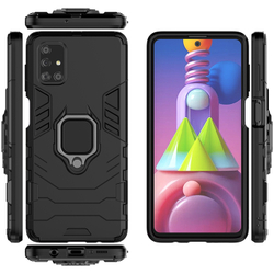 Противоударный чехол с кольцом Panther Case для Samsung Galaxy M51