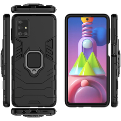 Противоударный чехол с кольцом Panther Case для Samsung Galaxy M51