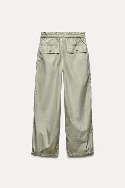 ZARA X AND WANDER ВОДООТТАЛКИВАЮЩИЕ БРЮКИ, ЗЕЛЕНЫЙ