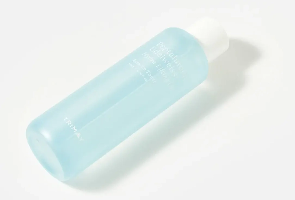 Trimay Увлажняющий тонер-эссенция с пептидами Trimay Peptaluronic Edelweiss Hydra Lifting Dual Essence Toner
