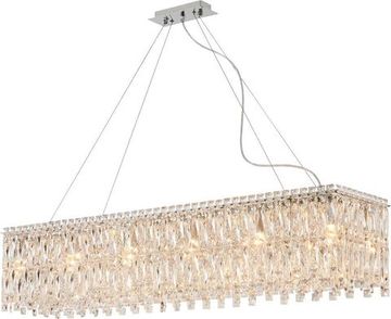 Люстра подвесная 12*Е14 2173/09/12PL хром Santorini Stilfort