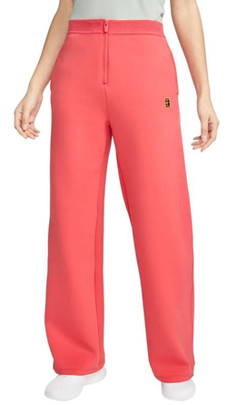 Женские теннисные брюки Nike Court Dri-Fit Basic Heritage Pants - sea coral