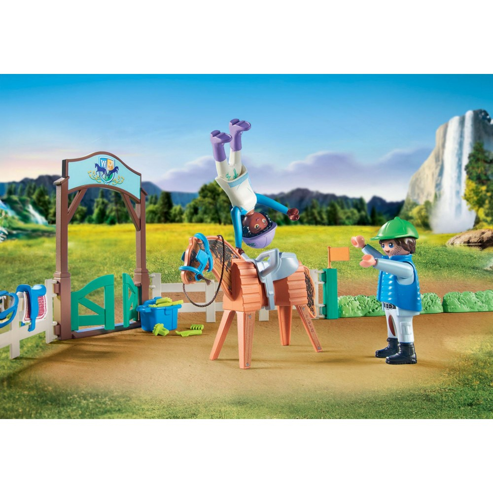 Playmobil - Лошади водопада Современная конно-спортивная арена 71637