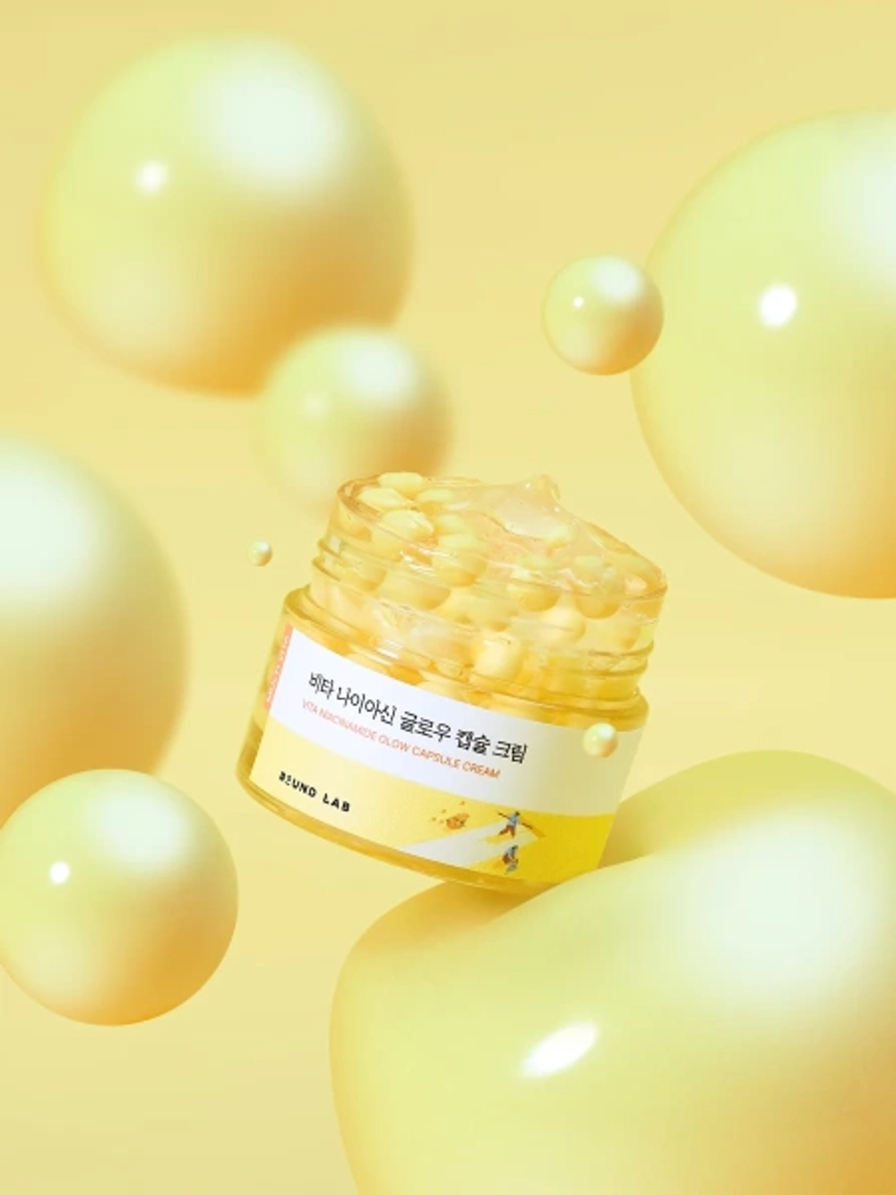 Round Lab Осветляющий капсульный крем с ниацинамидом для сияния кожи Vita Niacinamide Glow Capsule Cream 50 мл