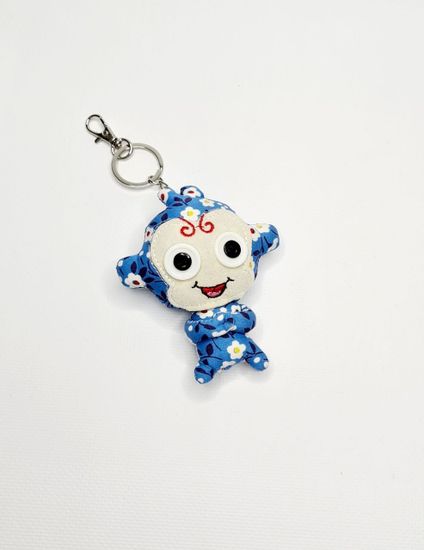 Мягкий брелок "Инопланетянин", цвет зеленый