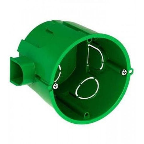 Подрозетник д/уст в бетон с ушами 68х60