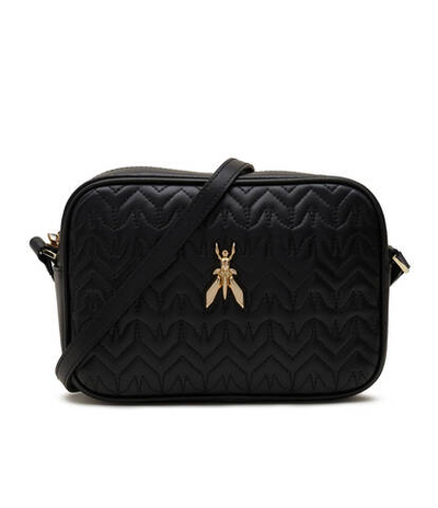 Кожаная сумка-мессенджер Patrizia Pepe - черный(2B8985 L082)