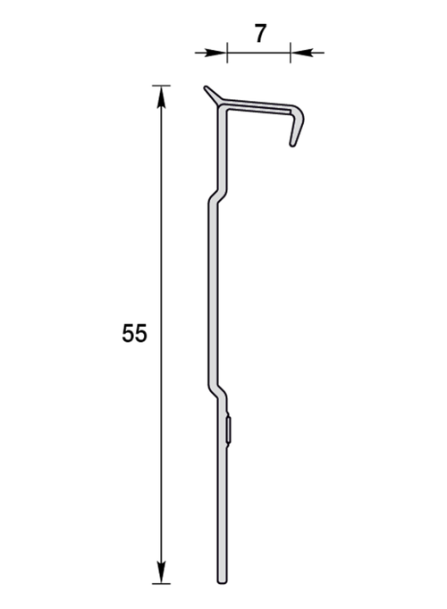 Плинтус для ковролина Идеал 012 Бежевый 2200 мм