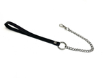 Поводок на цепочке Sex Game - 44 см. (Цвет: черный)