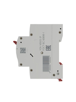 Выключатель автоматический модульный 3п C 50А 4.5кА YON max MD63S YON MD63S-3PC50