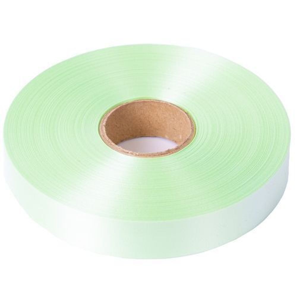 Лента 2см/100ярд простая СВЕТЛО-ЗЕЛЕНЫЙ