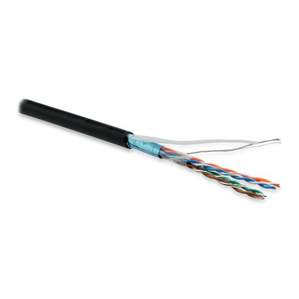 FUTP4-C5E-P26-IN-LSZH-BK-100 F/UTP кат.5е, 4 пары, 0,48 LSZH нг(А)-HF кабель витая пара Hyperline