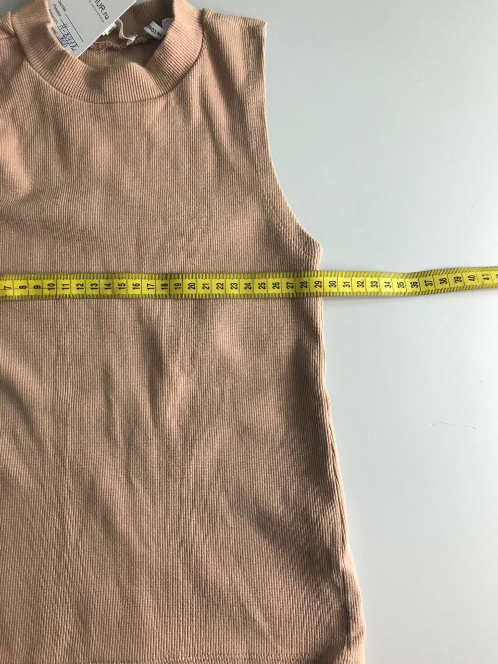 Топ Koton в рубчик, маркировка XS, визуально на 42 размер