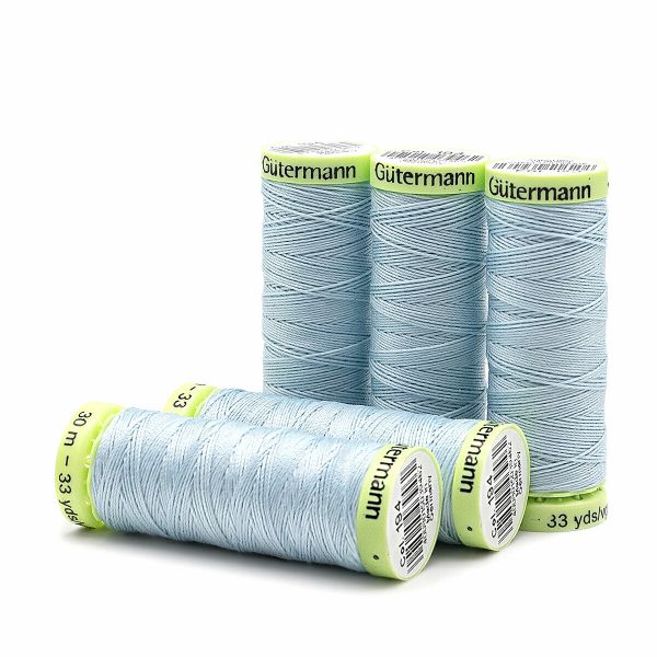 Нитки отделочные Gutermann Top Stitch 30 (30 метров), 5 кат. | 194 пастельно-голубой