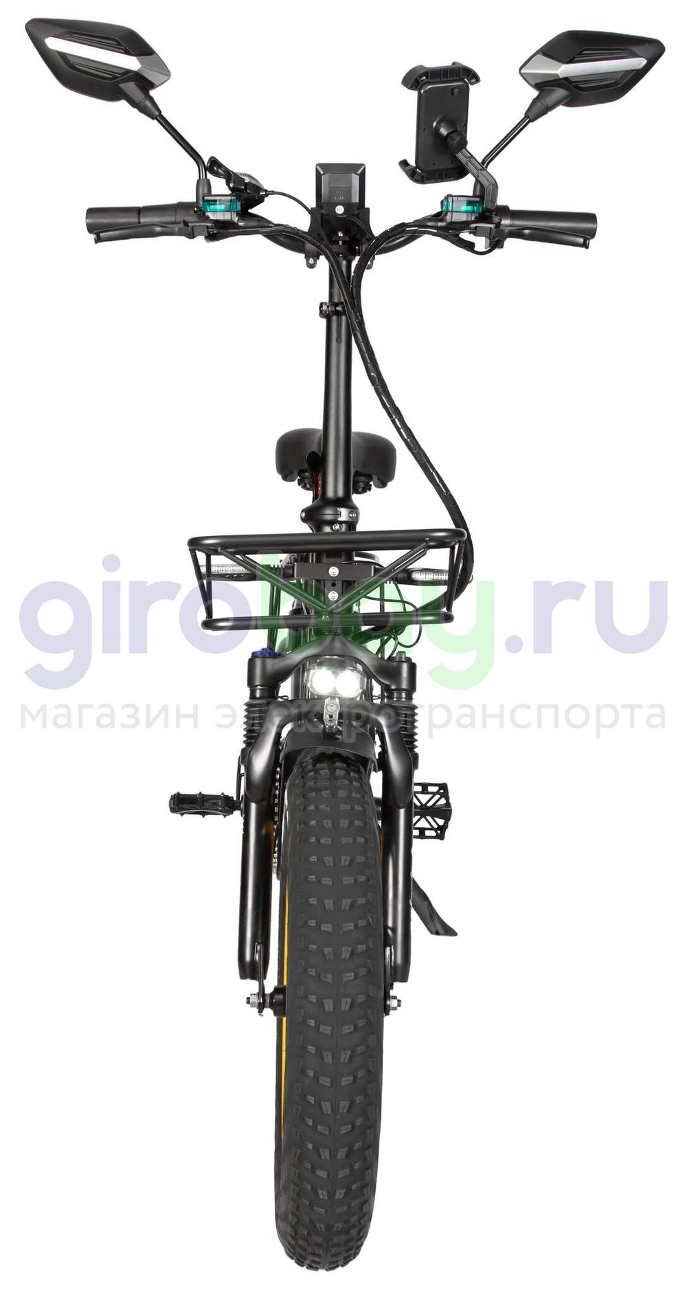 Электровелосипед Syccyba F11 Pro (48V/20Ah) - Жёлтый обод фото №13