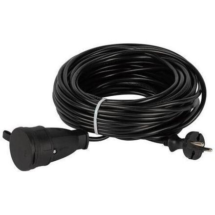 Удлинитель-шнур 1х0м без заземл. ПВС 2х0.75 GREEN LINE BUH-6-20m Эра Б0065138