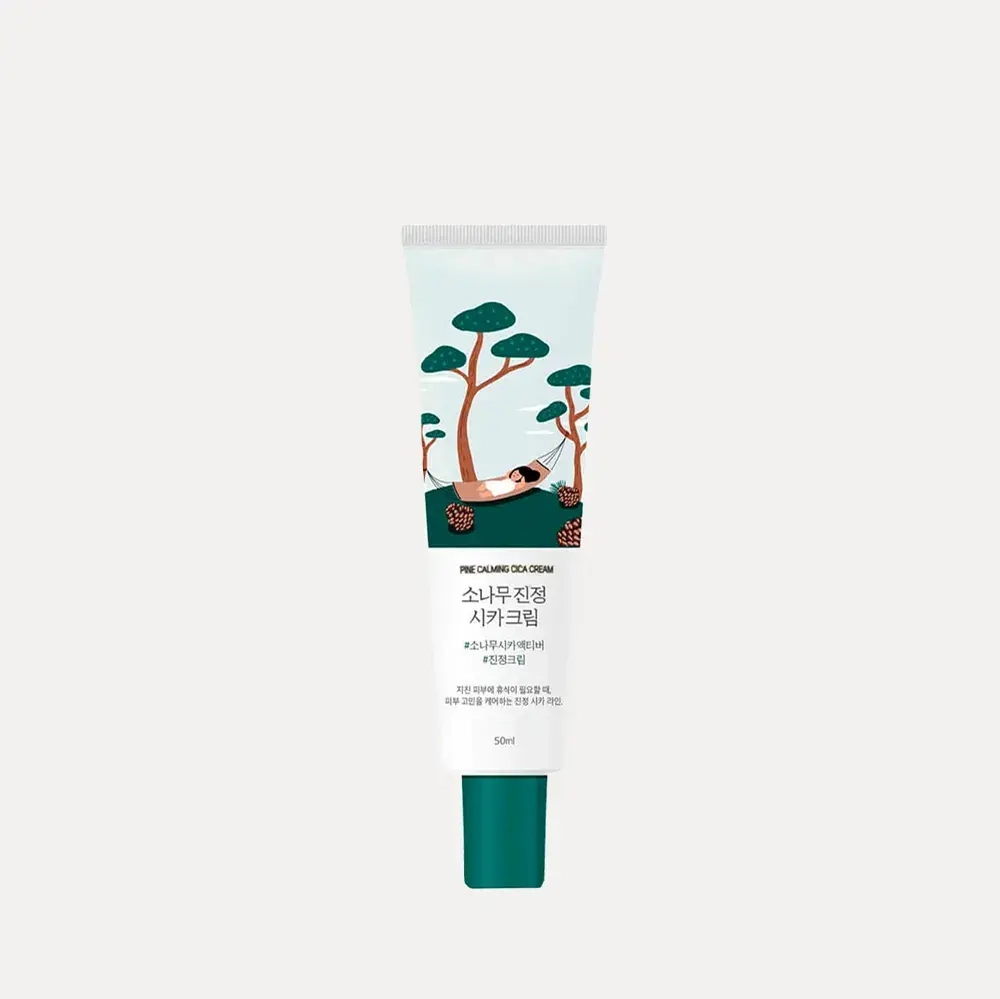 ROUND LAB Крем с экстрактами сосны и центеллы для проблемной кожи Pine Calming Cica Cream (50 мл)
