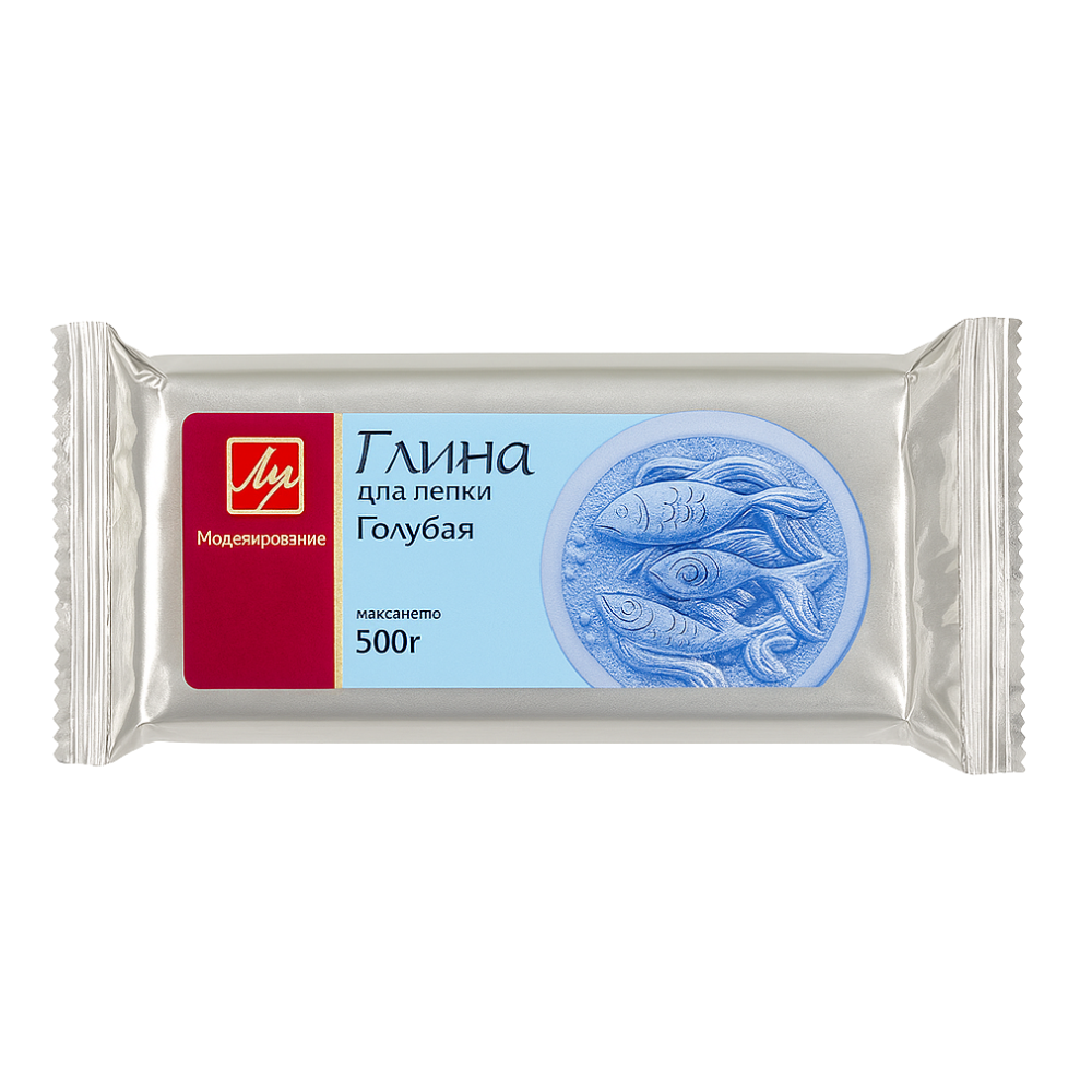Глина для лепки Луч 500 гр