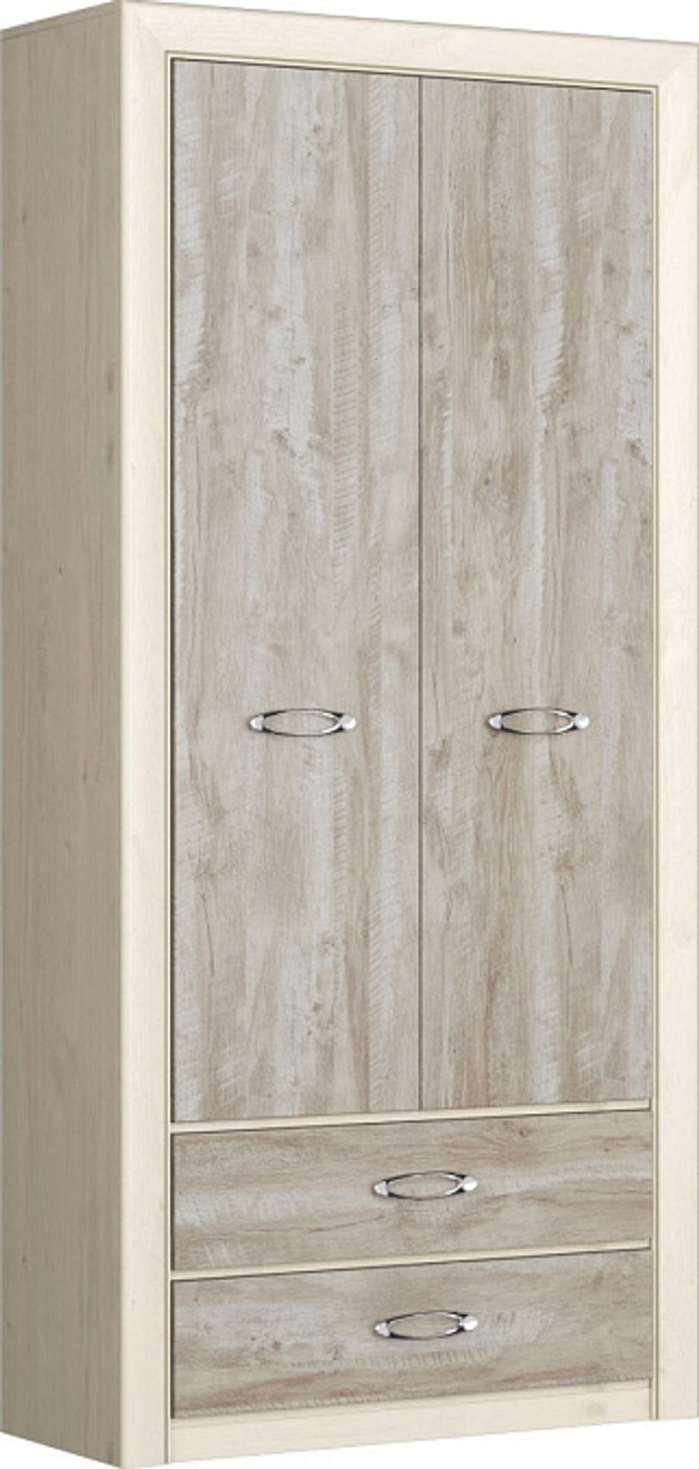 Мартина Шкаф 2-х ств.комбинир.с ящиками