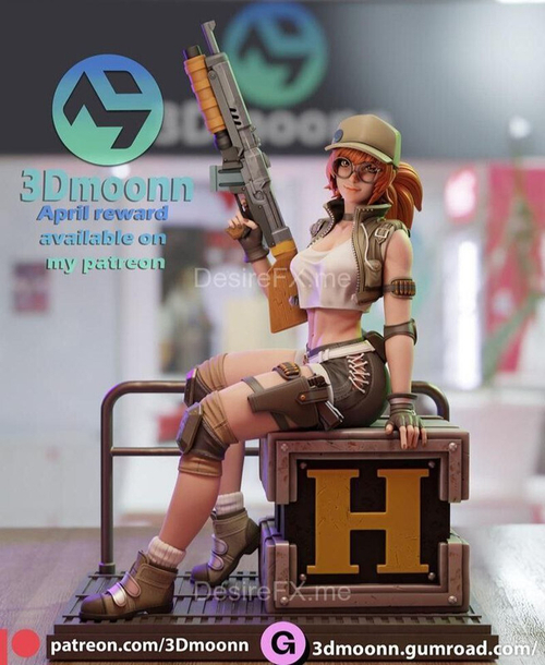 Фио Джерми Fio Germi  Metal Slug Коллекционная Фигурка Аниме