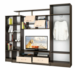 Стенка в гостиную Оскар-5, венге