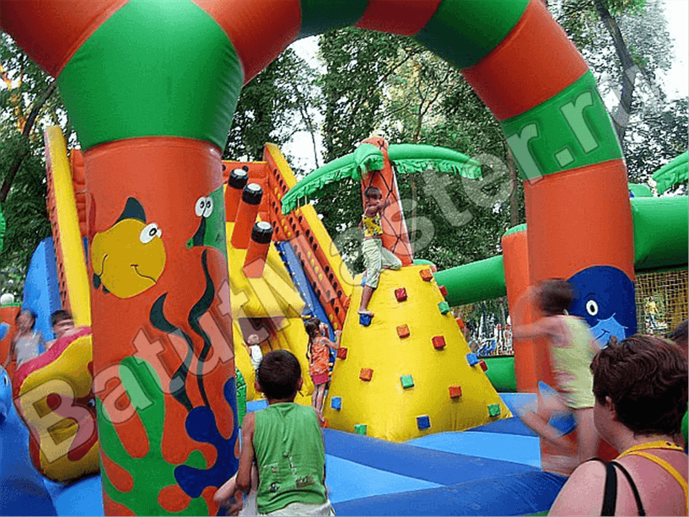 Коммерческий надувной батут "Оазис"