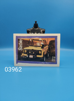 Аксессуар винтажная карточка Барби 90х 03962