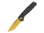 Нож складной SOG Terminus XR LTE Carbon + Gold, сталь Cryo CPM S35VN, рукоять G10 + Carbon Fiber, 62г