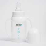 5073675 Бутылочка для кормления SIMPLE MED +, классика, с ручками, 125 мл., от 0 мес., медл. по