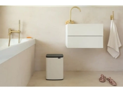 Brabantia Контейнер для мусора Bo 12 л мягкий бежевый